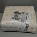 Washable Area Rug for Living Room - Stain Resistant Urtla Thin Rugs with Non Slip Rubber Backing - Indoor Floor Carpet for Dining Room Home Office Dorm (Pink/White, 2x3 Feet)