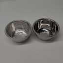 Stainless Steel Large Dog Food Bowl, 66 oz (10cup) Large Capacity Dog Water Bowl, Heavy Duty, BPA Free for Medium Dogs (2 pcs) (Primary Colors)