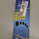 Plantar Fasciitis Feet Insoles Arch Supports Orthotics Inserts Relieve Flat Feet, High Arch (Mens 5-5 1/2 | Womens 7-7 1/2) (Gray)