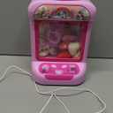 Marlrin Claw Machine for Kids, Mini Vending Machine Girls Unicorn Toys, Candy Grabber Prize Dispenser with Sound & 20 Mini Plush Toys, Electronic Arcade Game Indoor Toy for Home Party Birthday Gifts