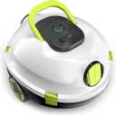 Y20 Robotic Pool Cleaner, Cordless Pool Vacuum for Above Ground & Inground Flat Pools with Dual Motors, 130 Min Runtime, Auto-Parking, Powerful Pool Vacuum Robot for Up to 1200 Sq.Ft