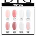 Didier Lab - Premium Polygel Cover Nude - Nail Extension and Repail Gel for Broken Nails - Nail Enhancement - Builder Base Gel for Nails - Long Lasting - For UV/LED Lamp - Cover Polygel - 1.06oz