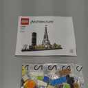 LEGO Architecture Paris Model Building Set - Detailed Display Building Block Set for Kids, Boys and Girls, Ages 12+ - Unique Gift for Travel & Architecture Enthusiasts - 21044