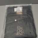 Women's Open Front Bolero Shrug Lightweight Knit Hollow Out Cropped Cardigan (Black, XL)