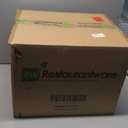 Restaurantware 12 Ounce Disposable Coffee Cups With Lids, 400 Hot Cups With Lids - Sleeves Sold Separately, Single Wall, Purple And White Stripe Paper Coffee Cups, For All Kinds Of Beverages