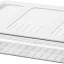 Pull-Out Fridge Drawer Organizer - Under Shelf Storage Bins for Cheese Slices, Deli Meat & Small Items - Space Saving Refrigerator Organizer (2" Height x 8.66" Width)