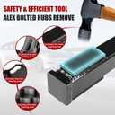 8629 Wheel Hub Removal Tool, Wheel Bearing Removal Tool, Wheel Hub Removal Tool, Replace for ATD Tools. Compatible with All Axle Stud Hubs with 5, 6 and 8 Bolts, with Nuts and Washers