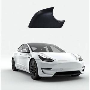 fit For Tesla Model 3 Front Wing Mirror Cover Holder Lower Tray 2017-2025，Black Right Passenger Side Mirror Bottom Cover Replacement for Tesla Model 3 Wing Repair(right）