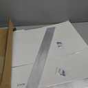 Montague Metal Products MHN-24-7-F-WE2 Floating House Number, 24" x 18" x 0.375" White Two Tone