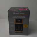 West Bend Timeless 12-Cup Programmable Coffee Maker with Brew Strength Selector for Hot and Iced Coffee, Includes 1-4 Cup Brew Option and Permanent Filter (Blue/Gold)