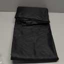 Backseat Cover for Dogs, Waterproof and Non-Slip Pet Bench Seat Covers, Car Seat Protector for Back Seat, Universal Size Rear Car Seat Cover Fits Cars, Trucks and SUVs, L-Black