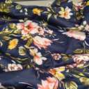 HELYO Women's Semi-Formal Ruffle Sleeves V-Back Work Fit and Flare Cocktail Knee Length Dress with Pockets 842 (Medium)