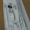 52 Inch Ceiling Fans with Lights Remote, White Ceiling Fans 3-Color Light, Timer, ETL Listed, 3 Downrods, 3 Blades, 6 Speed Modern Fan Quiet Reversible DC Motor for Patio Outdoor,52in,White