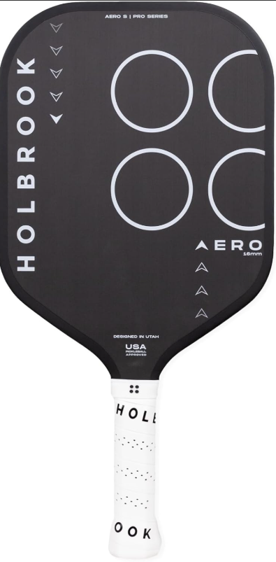 Pickleball Paddles T700 3K Carbon Fiber Picklebll Paddle with Aero Throat Edgeless Designed 16MM Thermoformed Pickleball Racket USAPA Approved