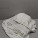 Carriediosa 100% Cotton Muslin Throw Blanket 108" X 90" King Size4-Layers Summer Gauze Throws for Bed CouchSoft Lightweight Breathable Linen Blankets Bedspread for Adults All SeasonWhite