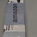 MR.SIGA Pet Hair Removal Rubber Broom with Built in Squeegee, 3 in 1 Floor Brush for Carpet, 61 inch Adjustable Handle, Includes 1 Microfiber Cloth for Floor Dusting