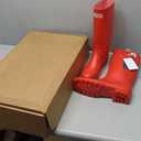 Rain Boots for Women Waterproof Garden Shoes Non-Slip Knee-high Mud boots Ladies Tall Rubber Boots Lightweight Outdoor Work Booties (8, Red)