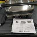 Cuisinart Griddler Indoor Grill, Panini Press, Sandwich Maker & More, 5-in-1 Grilling, Dishwasher-Safe Nonstick Cooking Plates, GR-4NNAS, Stainless Steel