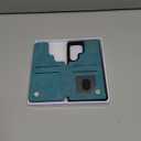 DJDUCK Designed for Samsung Galaxy S25 Ultra Case Wallet with Card Holder, [Magnetic Clasp Cover] [RFID Blocking Leather Protection] Shockproof Women Men Cases for Samsung S25Ultra, Light Green