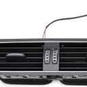 Car Center Console Dashboard Louver Conditioning Vent Assembly Compatible with Q5 2010-2017 Replace 8R1820951GWVF 8R1820951L