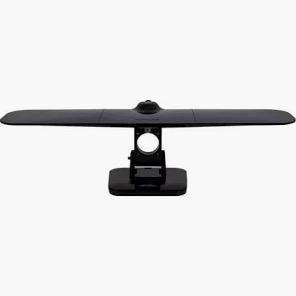 Philips Wing Mobile TV Antenna, Indoor Outdoor Attic Mount, Perfect for Tailgating and Camping, Long Range Antenna, Supports 4K 1080P VHF UHF, Compact Design, Smart TV Compatible, Black, SDV8412B/27