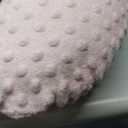 Minky Dots Nursing Pillow Cover, Case Plush Breathable Breastfeeding Pillow Slipcover Fits Nursing Pillow, Super Soft Snug Positioners for Baby Boy Baby Girl (Light Pink)