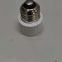 Outlet Light Socket Adapter, Screw in Outlet Socket, E26 Light Bulb to Outlet Socket Converter, Light Bulb Plug Adapter for Porch Light Socket, Camera, Garage Light