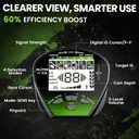 DR.TEK Metal Detector for Adults Waterproof, Professional Gold Detector Kit with Higher Accuracy, 10" IP68 Coil, 5 Modes, Backlight LCD Display, Advanced DSP Chip for Beach Underwater Hunting, Green