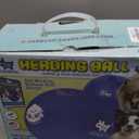 Race&Herd 25" Original XXL Best Herding Ball for Dogs Large - Herding Toys, Durable Outdoor Big Dog Herding Ball for Australian Shepherd, Corgis, Border Collie Ball - Medium to Large Breeds (Blue)