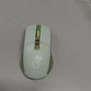 Wireless Gaming Mouse Tri-Mode 2.4GHz/Bluetooth 5.0/Wired USB-C 5-Level DPI Rechargeable Ergonomic Silent Optical Mice for iMac/MacBook/Computer/Laptop, Matcha Green