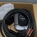 TESSAN Level 2 EV Charger, Hardwired Electric Vehicle Fast Charging Station, 48A/240V Smart Equipment App Control Wi-Fi Only 2.4Ghz& Bluetooth, 25ft Cable with Holder for Indoor Outdoor Home