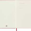 Moleskine Classic 12 Month 2025 Daily Planner, Hard Cover, Large (5" x 8.25"), Scarlet Red, 400 pages