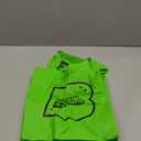 Small green tote bag, neon green 3 pack