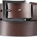 Carhartt Men's Rugged Burnished Leather Box Belts (54, Brown)
