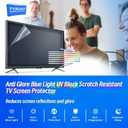 Anti-Glare TV Screen Protector for 50 Inch TV, Matte Film Anti Blue Light Enhancing TV Viewing Comfort Frosted Surface