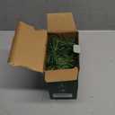 Twinkle Star's 15 ft Pre-lit Christmas Garland,Lighted Artificial Pine Garland with Plug in 35 Count Clear Incandescent Mini Lights, Perfect for Indoor/Outdoor Holiday Decorations