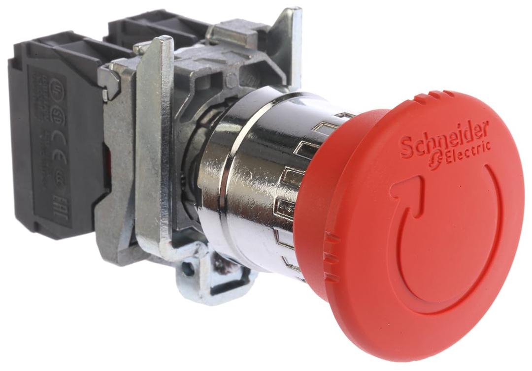 Emergency Stop Push Button, Red