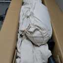 PNAEUT Handmade Tassel Hammocks, Double Hammock with Stand for Outside, Max 450 lbs Capacity, Pillow & Storage Bag Included (Beige)