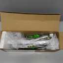 Prelit & Timer - St. Patrick's Day Decorations, 2 Pack 18 Inch St Patricks Day Tree Tabletop Lighted Birch Tree 24 LED Green Lights Shamrock Berries Battery Operated St. Patrick's Day Decor Home Party