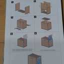 LEEFLIT Wooden Comic Book Storage Box with Display  Stackable Organizer Case with Acrylic Panel, Fits 130+ Bagged & Boarded Comics or 60+ Toploaders