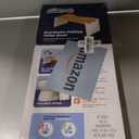 Squatty Potty Stockholm Folding Bamboo Toilet Stool 7" Collapsible, Brown and White, 1 Count