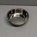 PEGYY11 Nonslip Stainless Steel Dog Bowls, 3.8 US Cup, 2 Count