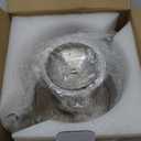 HIWARE 1000ml Glass Teapot with Removable Infuser, Stovetop Safe Tea Kettle, Blooming and Loose Leaf Tea Maker Set (33 oz)