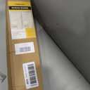 UNISHADES 100% Blackout Cordless Roman Shades for Indoor Windows & French Doors, 34 3/4" W 48" H - Blackout - Beige