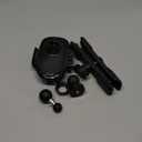 Linskip Dashboard Universal Phone Mount & Smart Phone Holder for 2021-2025 Ford Bronco Raptor & Bronco Accessories 2/4 Door, Rotates Vertical and Horizontal, One-Hand Operation, Interior Accessories (Round-Type)