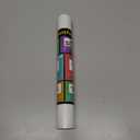 HTVVETUR Glitter White Heat Transfer Vinyl - 12" x 9ft Glitter HTV Rolls for Shirts, Iron on Vinyl for Cameo - Easy to Cut & Weed (J001-9ft)