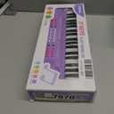 Keyboard Piano for Kids, BIGFUN 37 Keys Toddler Piano Multifunction Music Educational Instrument Toy, Electronic Kids Keyboard for 3-7 Year Old Girls and Boys (Purple)