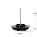 Spare Wheel Carrier Bolt, Spare Tire Holder Retainer Hold Down Screw Bolt Compatible with Nissan Infiniti