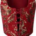 Renaissance Corset Ren Faire Bodice Celtic Pirate Medieval Steampunk, Small