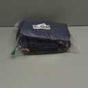 Femuar Lunch Bags for Women/Men, Insulated Lunch Bag for Work Office Picnic - Lunch Cooler Bag Leakproof Lunch Box with Adjustable Shoulder Strap - Dark Blue (Medium Size)